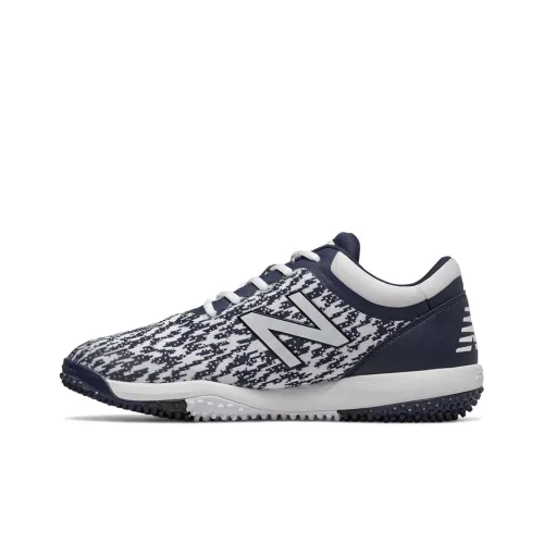 New Balance 4040 V5 Basketball Shoes Unisex Low-Top Navy Blue White