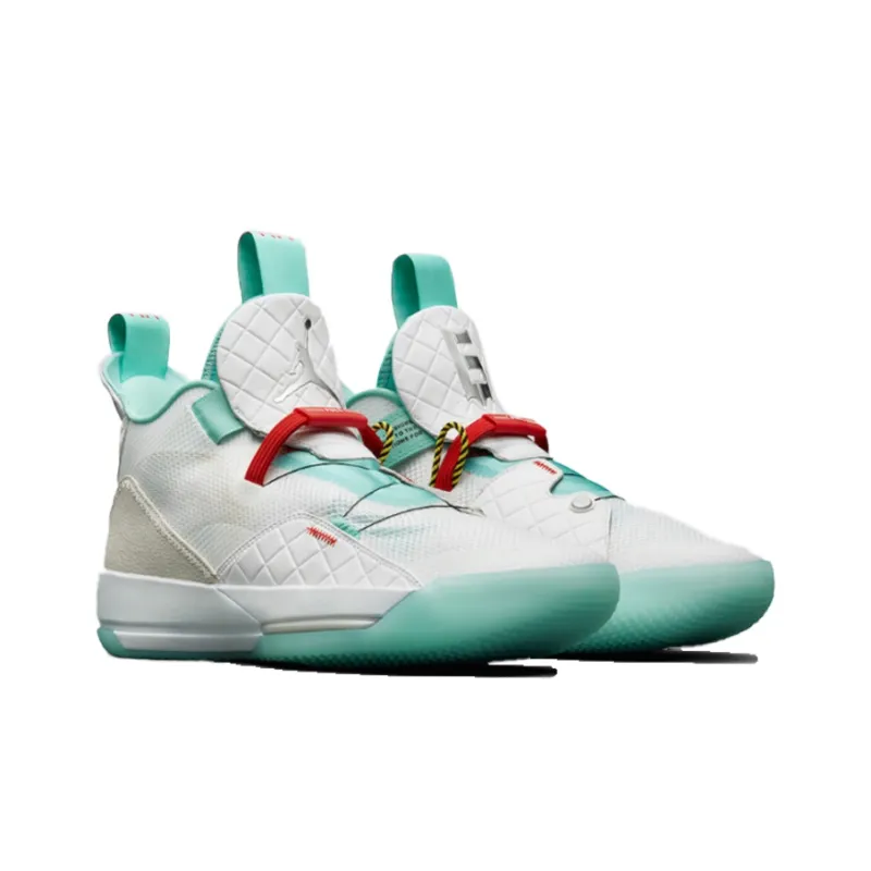 JORDAN 33 Guo Ailun Pe 'White Green'-2