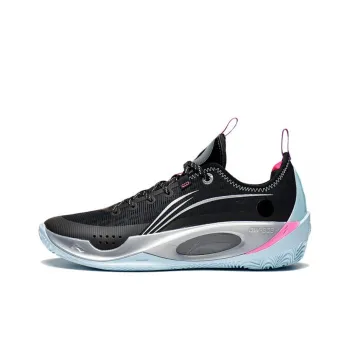 LiNing Wade 808 2 Sleepless Cushioning Anti Slip And Wear Resistant Low Top Basketball Shoes Black Pink