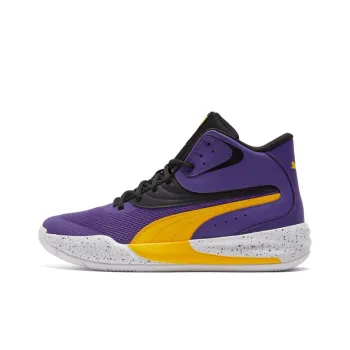 PUMA Triple Mid Splatter 'Prism Violet Spectra Yellow'