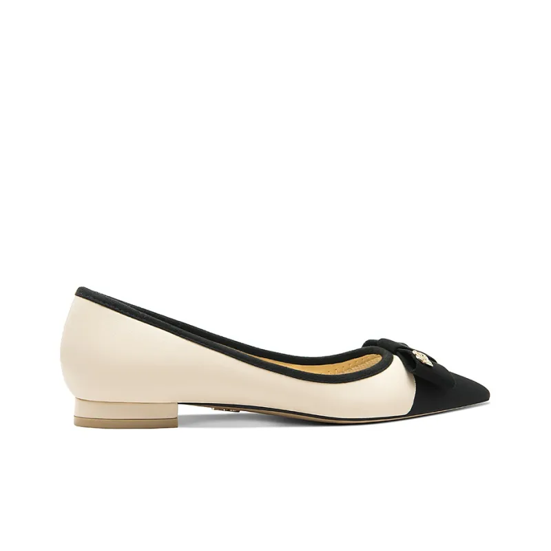 Lily Wei Casual Single Shoes Women's Apricot-1
