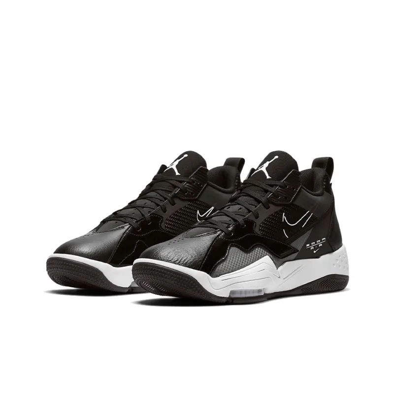 Jordan Air Zoom 92 Black White Black-2