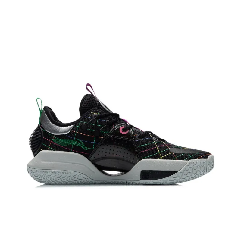 LiNing All City 9 Wade Collection Durable Breathable Low Top Basketball Shoes Men's Black-1