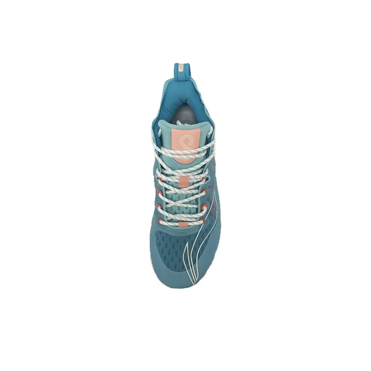 LiNing SONIC 8 Cushioning Anti-Slip And Wear-Resistant Low-Top Basketball Shoes Blue-2