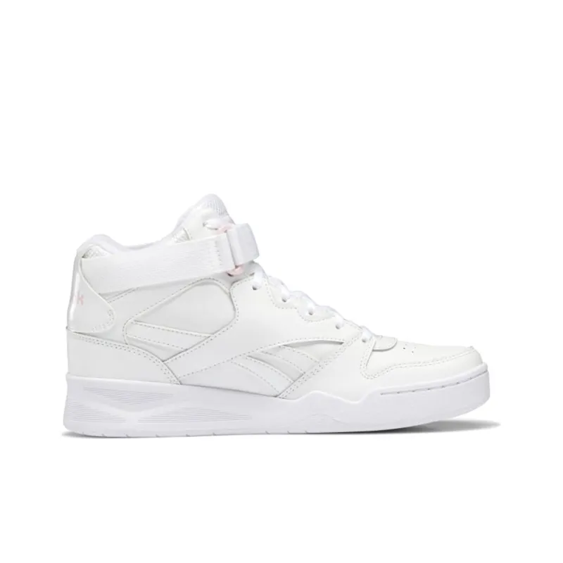 Reebok Royal BB4500 Hi Strap Slip-Resistant Breathable Mid-Top Performance Basketball Shoes Women's Cloud White-1