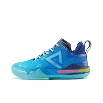 PEAK AW1 Andrew Wiggins Taichi Anti Slip Wear Resistant Low Top Basketball Shoes Men's Sky Blue
