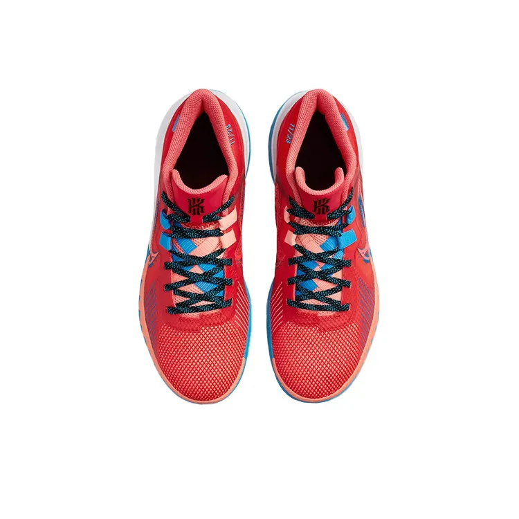 Nike Kyrie Flytrap V Habanero Red Blue Hero-3
