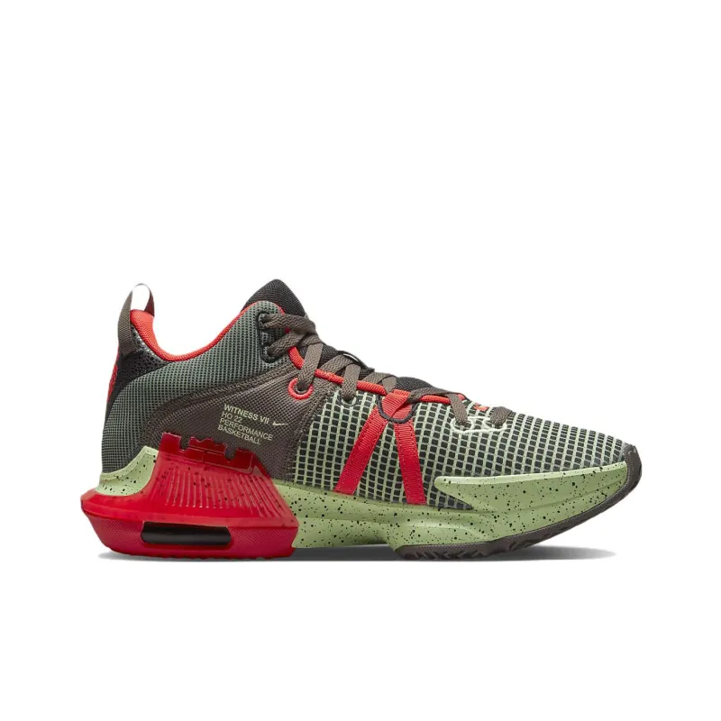 Nike LeBron Witness 7 EP 'Black Crimson Alligator'-1