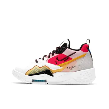 Jordan Zoom '92 White Siren Red University Gold Women's