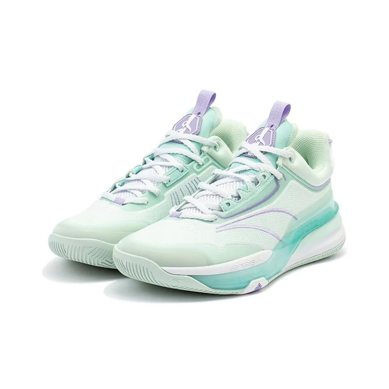 361° DVD1 Low Top Basketball Shoes Men's Green-2