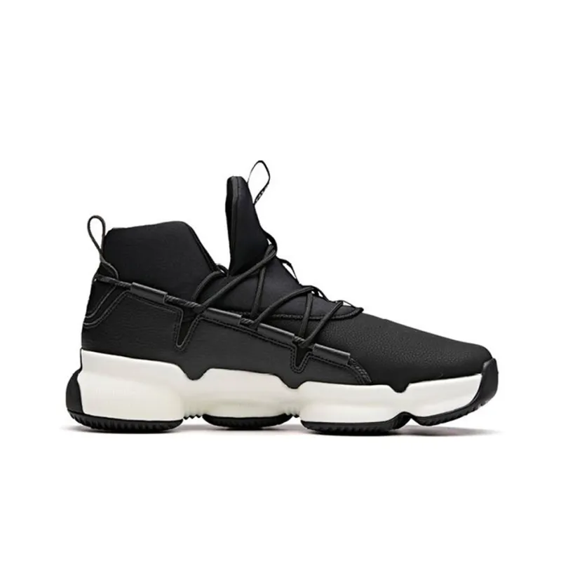 Anta Noble Air Game-Ready AG2 Mid-Top Performance Basketball Shoes Men's Black White-1