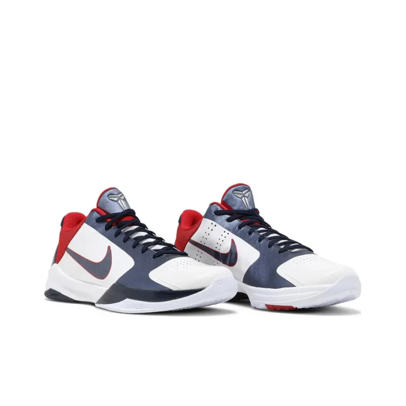 Nike Zoom Kobe 5 Team Usa 2010 'White Red Blue'-2