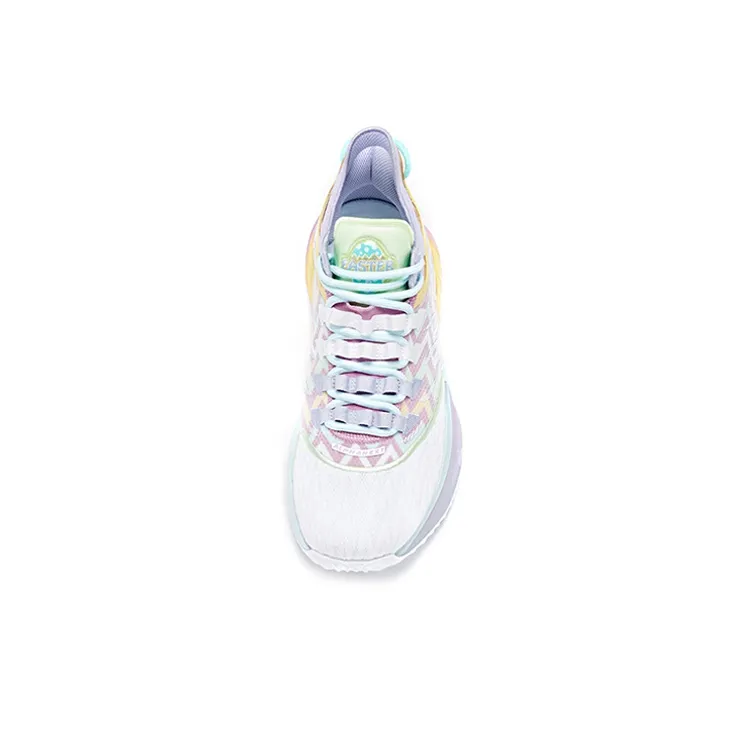 Anta GH1 Hayward GH1 Low Easter Low Top Performance Basketball Shoes Men's White Pink Purple-2