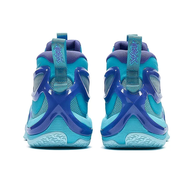 XTEP Cushioning, Slip Resistant, Abrasion Resistant, Breathable Coverage High Top Basketball Shoes Men-5