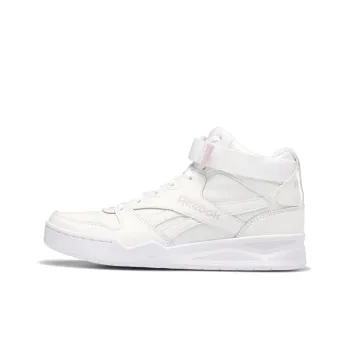 Reebok Royal BB4500 Hi Strap Slip-Resistant Breathable Mid-Top Performance Basketball Shoes Women's Cloud White