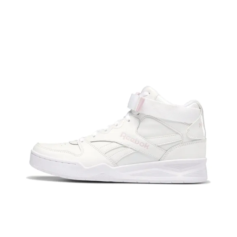 Reebok Royal BB4500 Hi Strap Slip-Resistant Breathable Mid-Top Performance Basketball Shoes Women's Cloud White-0