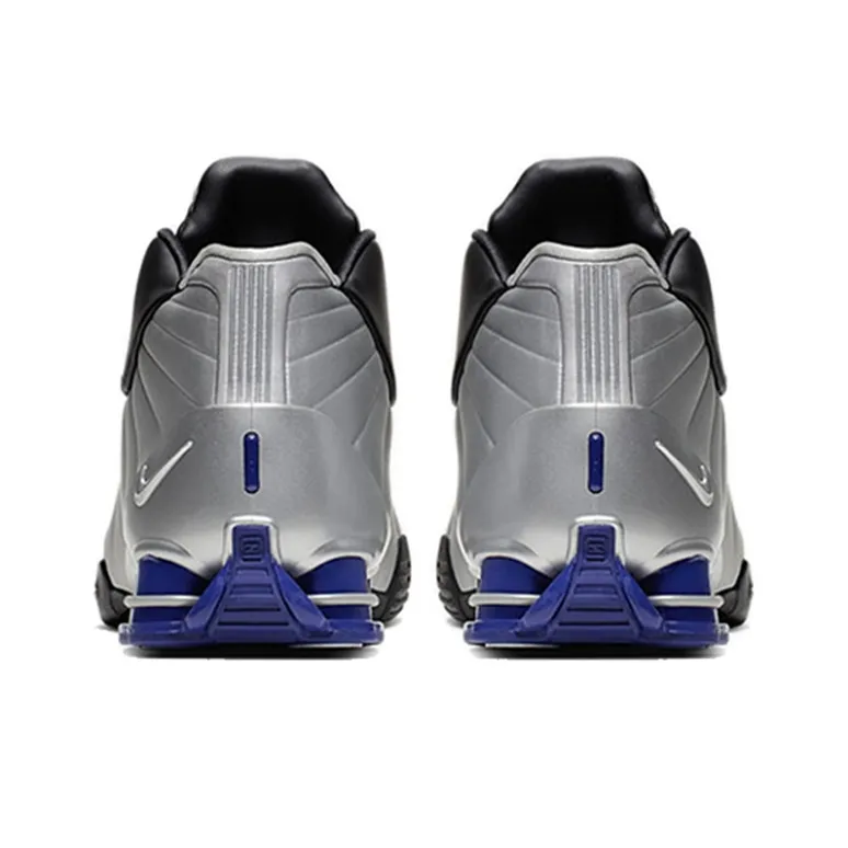 Nike Shox BB4 Black Silver Lapis-3