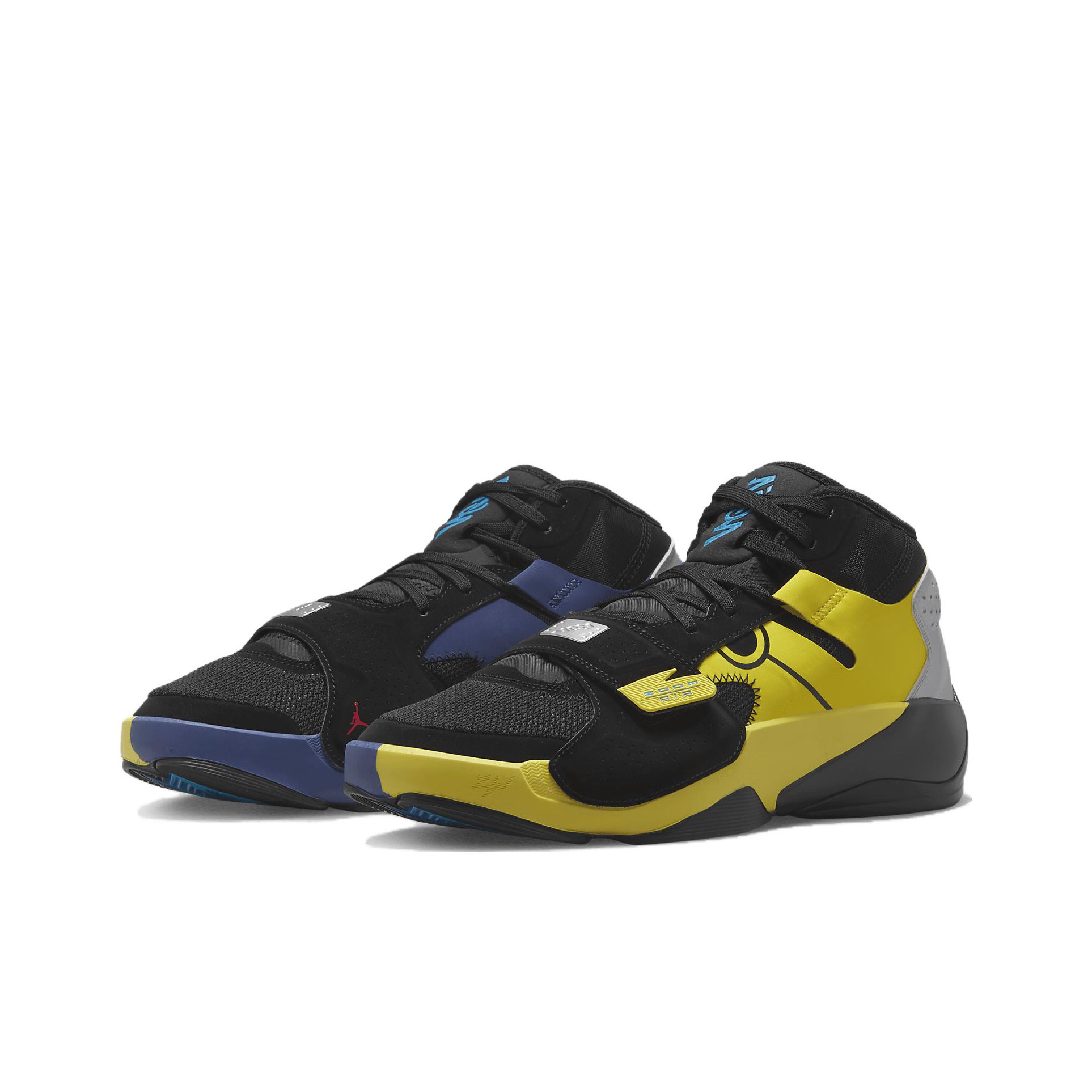 Black and yellow basketball shoes online