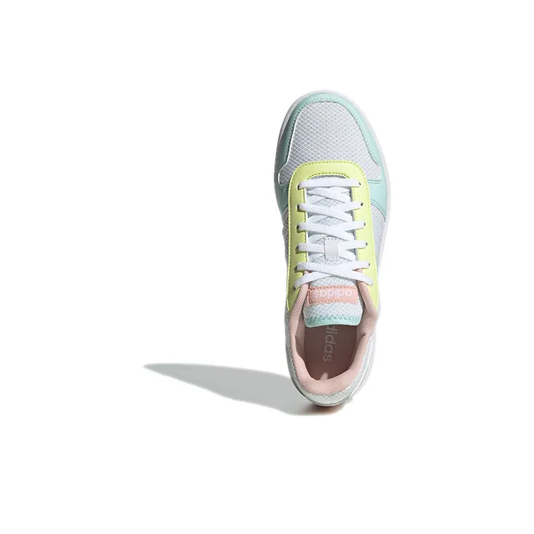 Adidas Neo Hoops 2.0 'White Pink Blue' Women's-4