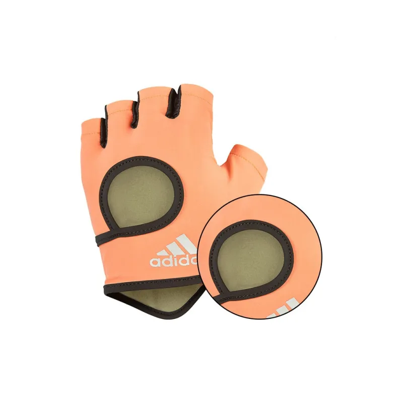 Adidas Riding Equipment Cycling Glove Outdoor Women's Polyester Pu S/M/L/XL Coral Pink-1
