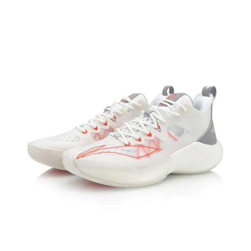 LINING Sonic Speed VIII Low| White/Grey-2