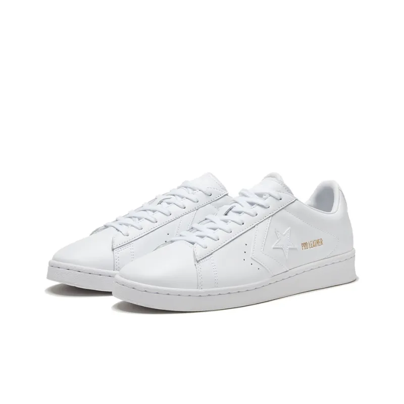 Converse Pro Leather Low Triple White-2