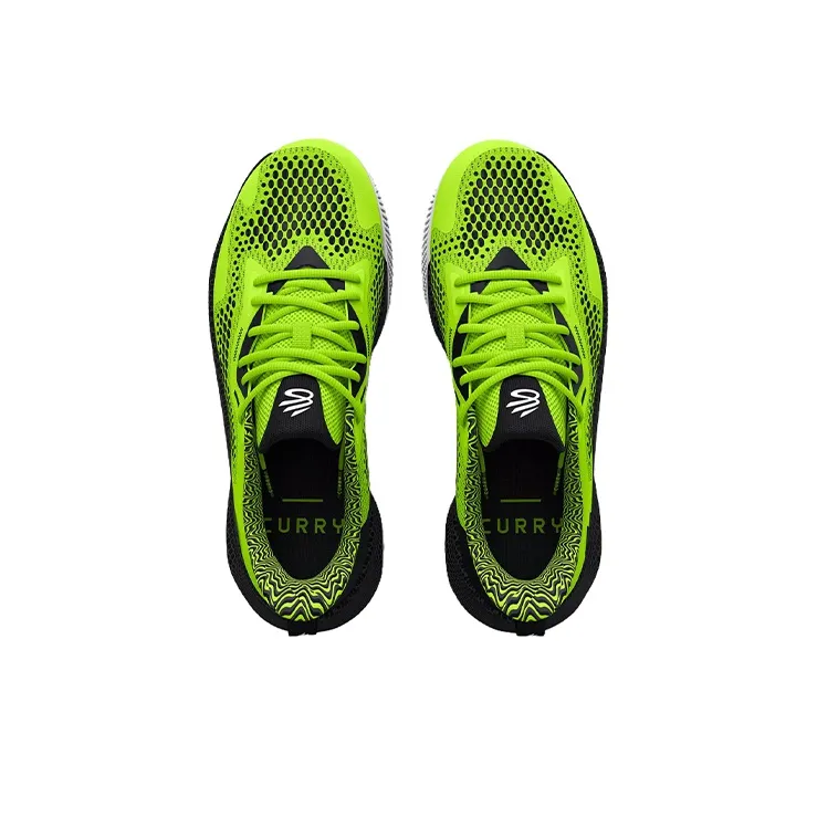 Under Armour Curry 3 Hovr Splash 'Lime Black'-3