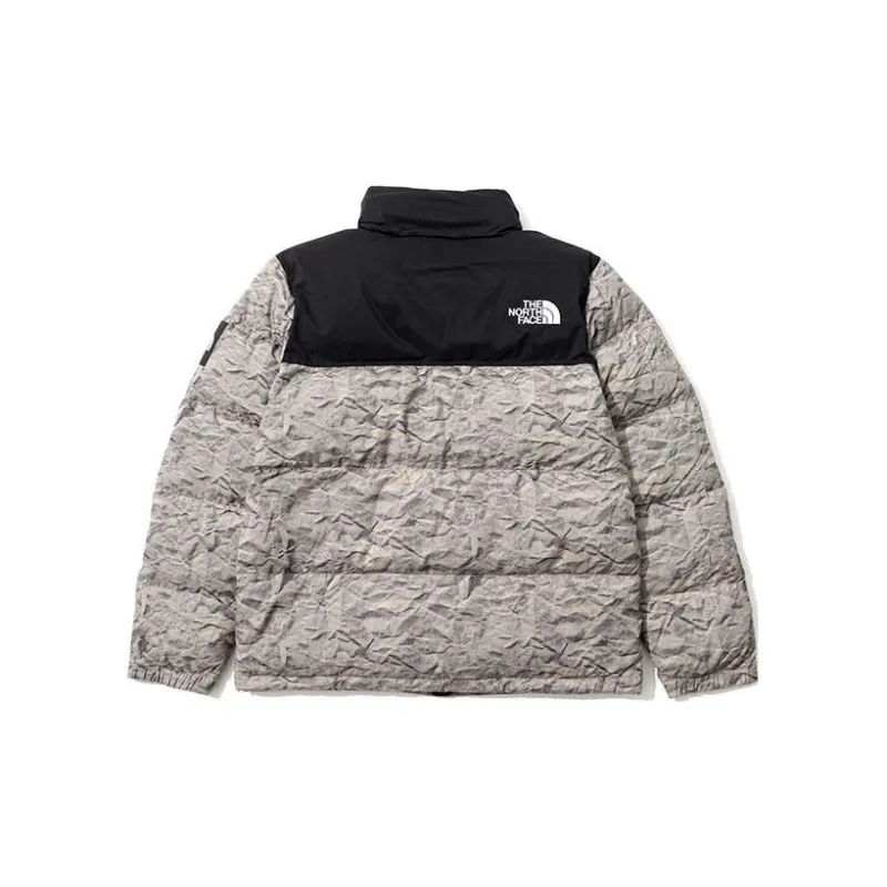 THE NORTH FACE Nuptse Jacket Winter Unisex Beige-1