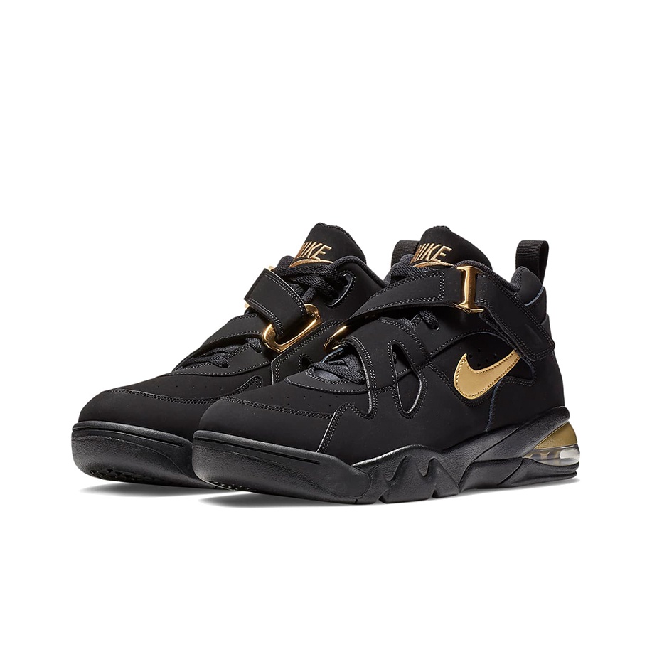 Nike Air Force Max Cb Black Metallic Gold - POIZON