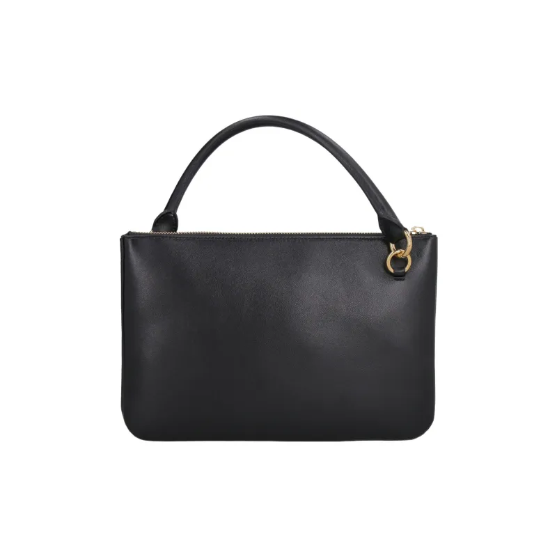 JIL SANDER Lambskin Shoulder Bag, Crossbody Bag, Handbag Women's Black-2