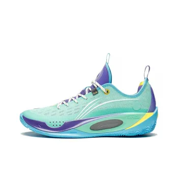 LiNing Wade 808 2 Cool Blood Cushioning Anti Slip And Wear Resistant Low Top Basketball Shoes Ice Green