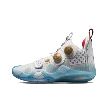 LiNing WOW 8 Way Of Wade 8 Homecoming Retirement Night Durable Breathable Mid Top Basketball Shoes White