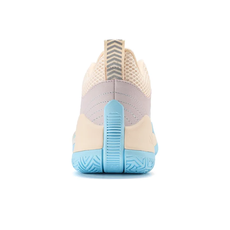 PEAK Sharp Marks Cushioning, Slip Resistant, And Abrasion Resistant Low Top Basketball Shoes Men's Rose Pink Summer-4