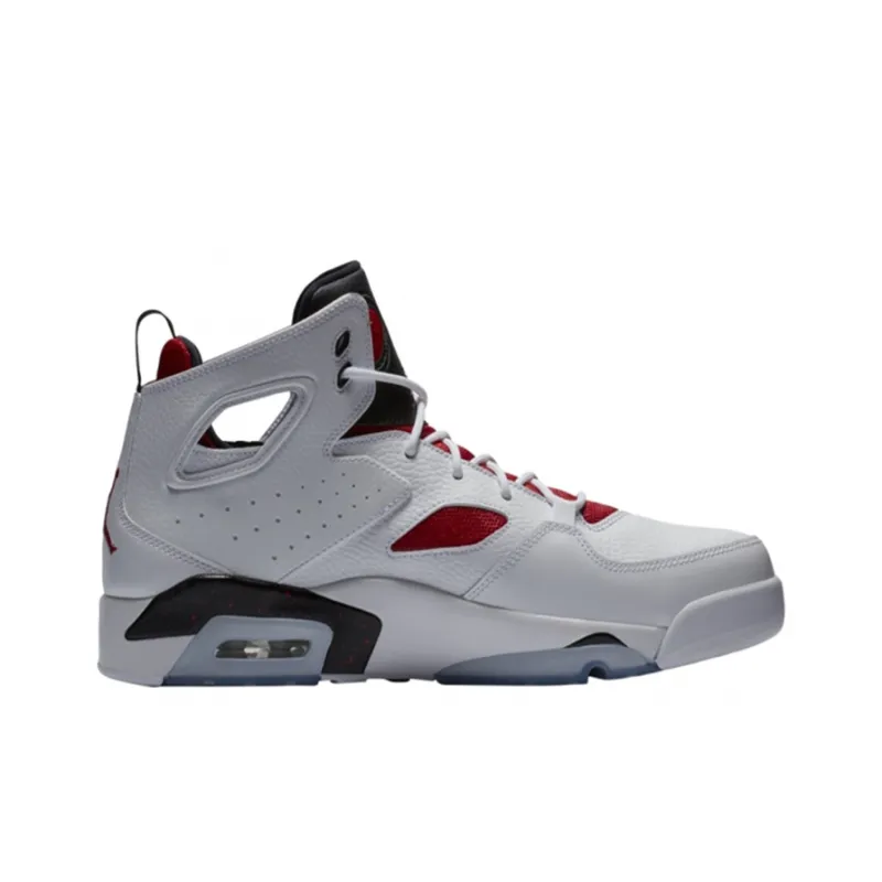 Jordan Flightclub 91 White Black Gym Red-1