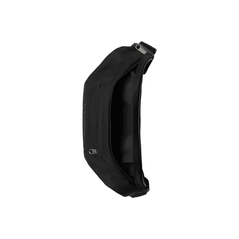 Burberry Leather Fanny Pack Men's Black-3