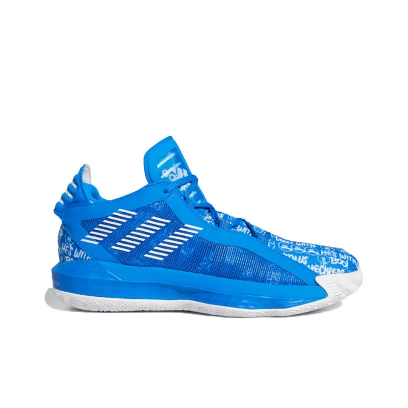 Adidas Dame 6 'Glow Blue'-1