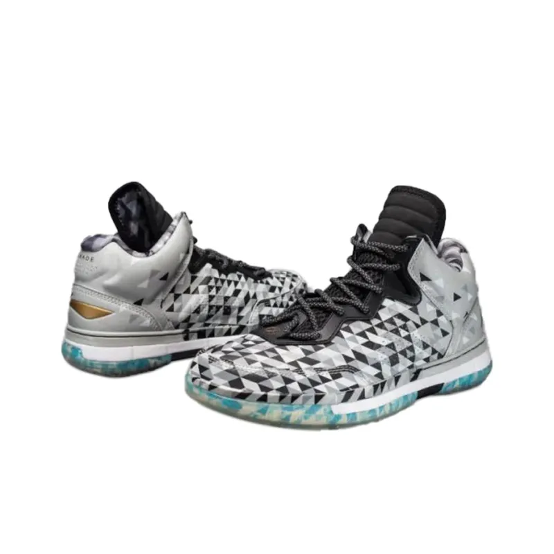 LiNing Way Of Wade Remix 4/6 Anti Slip And Wear Resistant Cushioning Rebound High Top Basketball Shoes Men's Green-3