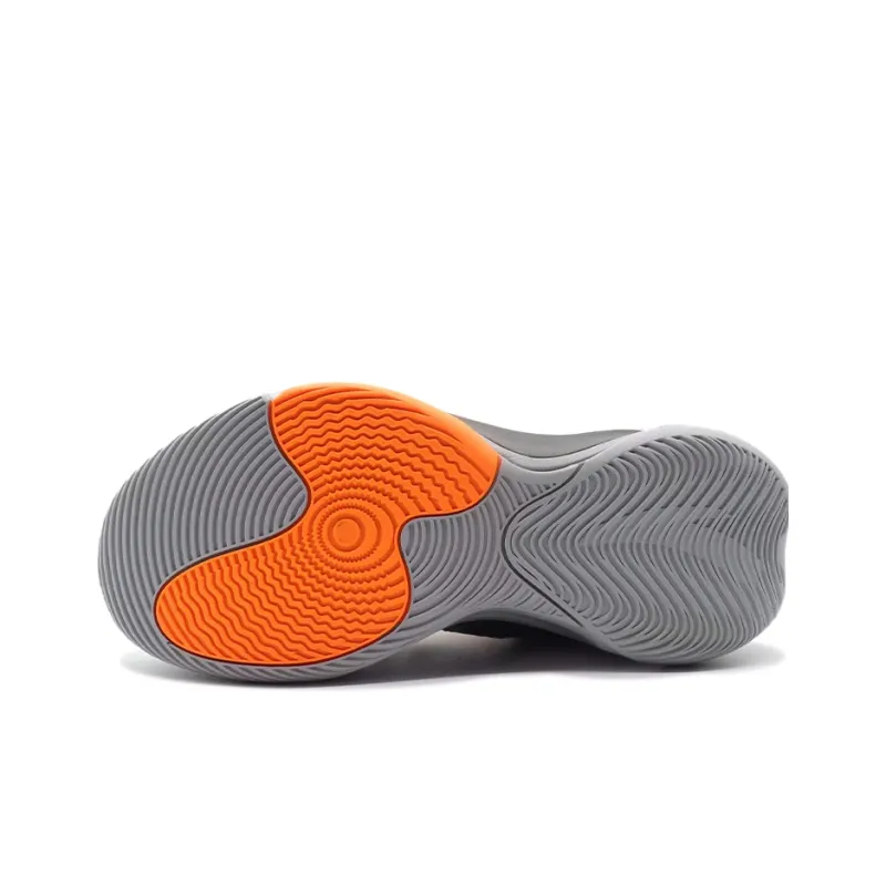 Anta Sky Body 5 Cushioning Anti-Slip And Wear-Resistant Mid-Top Basketball Shoes Gray-5