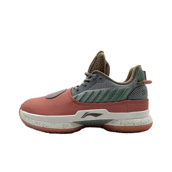 LiNing WOW 7 Way Of Wade 7 Pure Faith Anti Slip Wear Resistant Low Top Basketball Shoes Men's Red