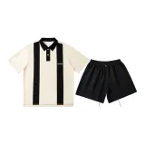Suit【Off-white Polo + Black Shorts】