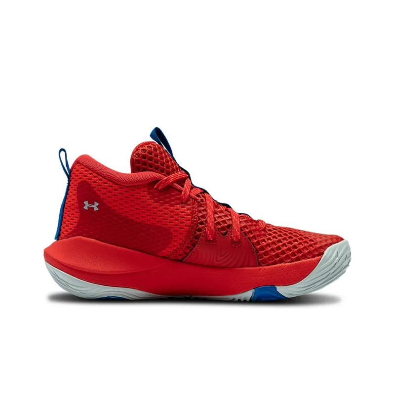 Under Armour Embiid One Versa Red-1