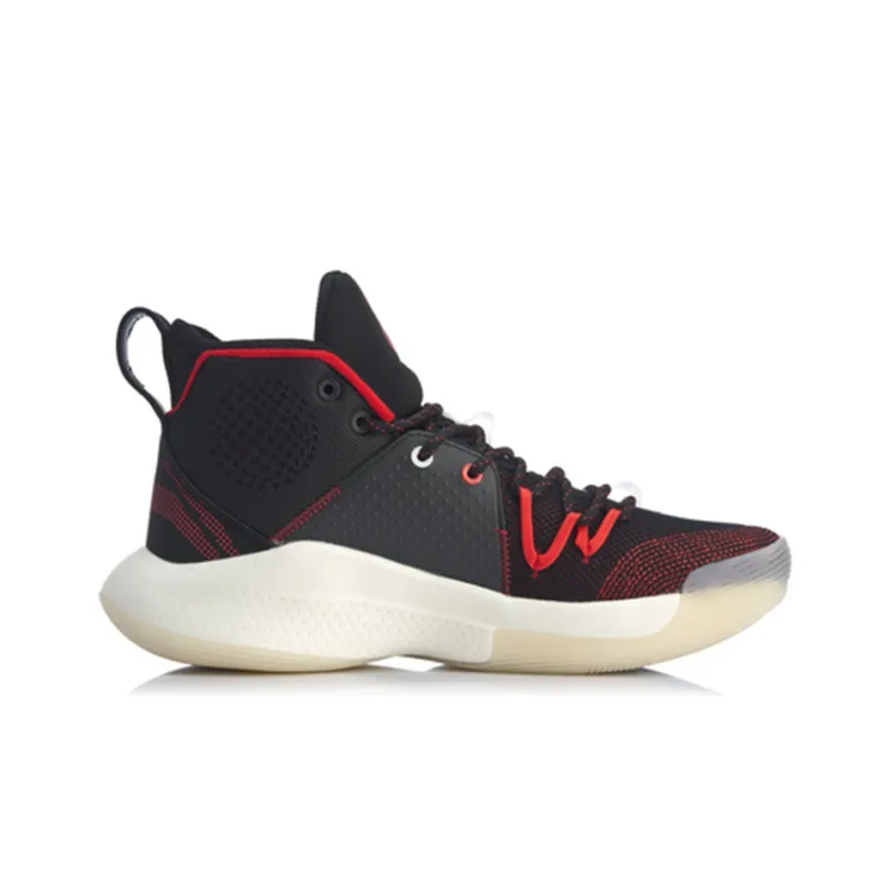 LINING Sonic Speed VIII C.J. McCollum Shoes - Black/Red-1