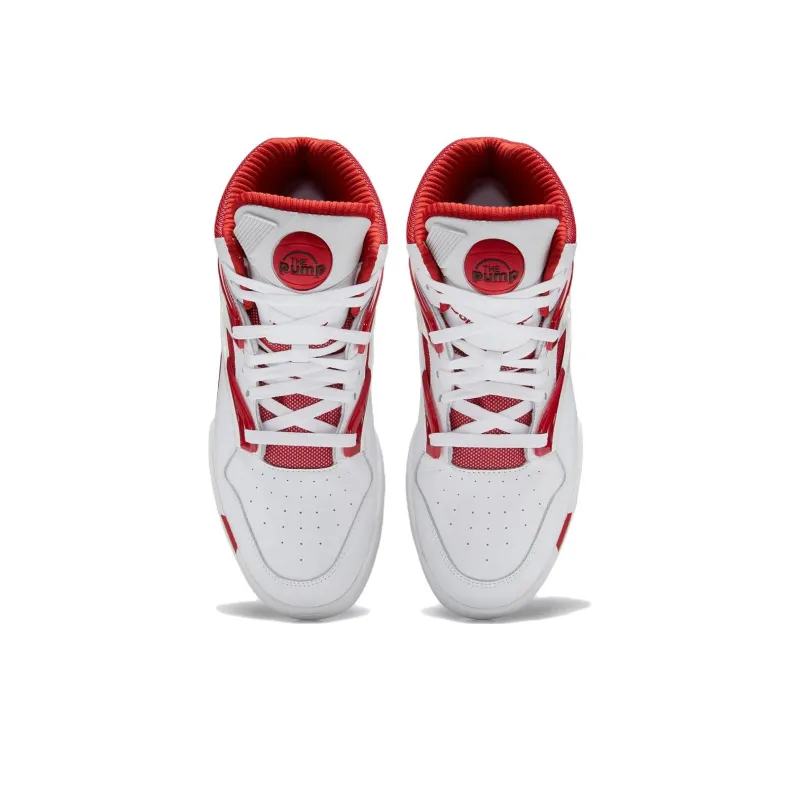 Reebok Pump Omni Zone Ii White Vector Red-4