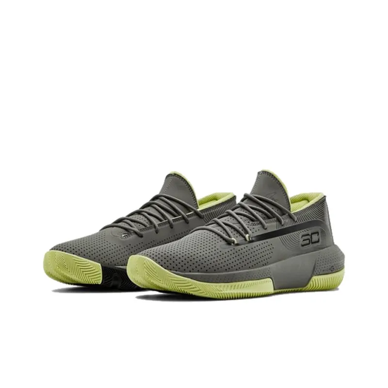 Under Armour Curry 3Zer0 3 'Grey Gravity Green'-2