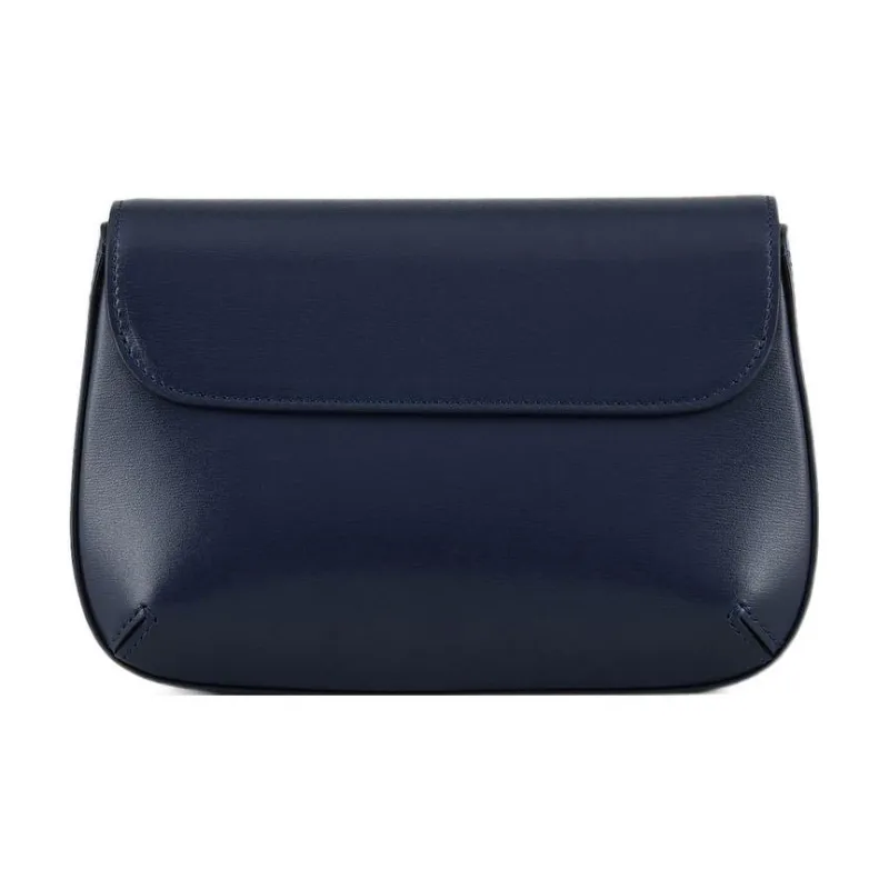 AMANI Calfskin Crossbody Bag Shoulder Bag Women's Blue-2