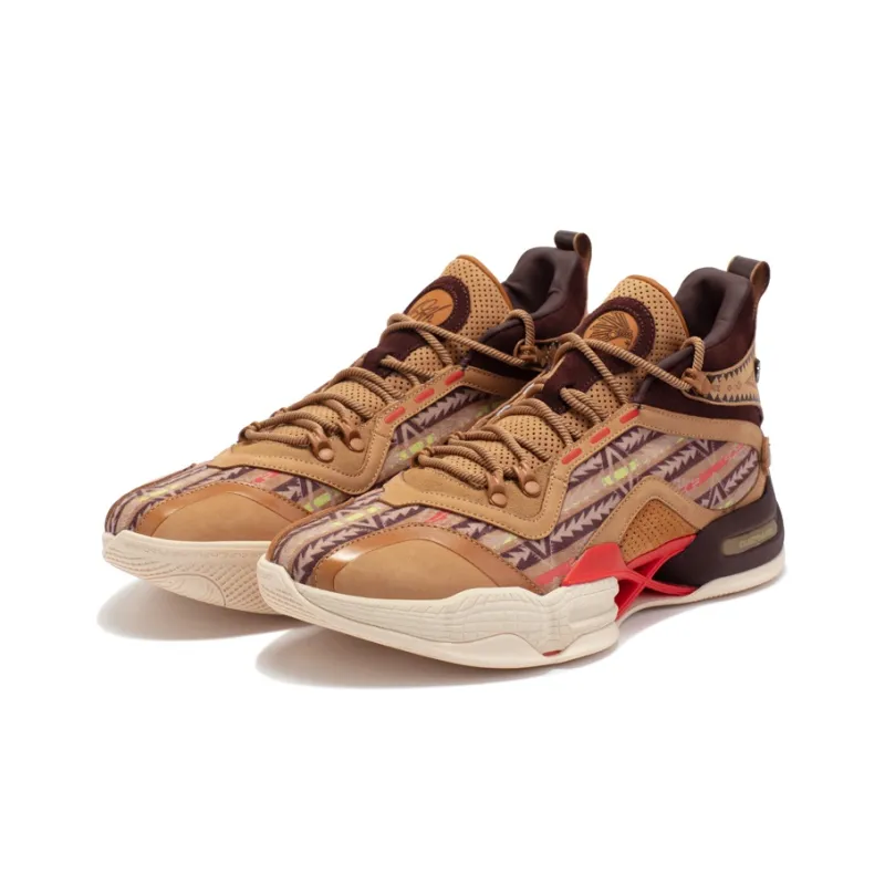 361° AG2 X Shock Absorbers With Slip Resistant And Abrasion Resistant Properties Mid Top Basketball Shoes Men's-3
