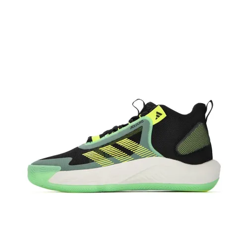 Adidas Adizero Select Basketball Shoes Unisex Mid-Top Green/Black