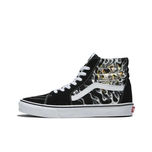 Vans Sk8 -Hi 'Flame Skull'