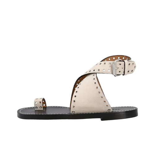ISABEL MARANT Strap Sandals Women's Gray Black