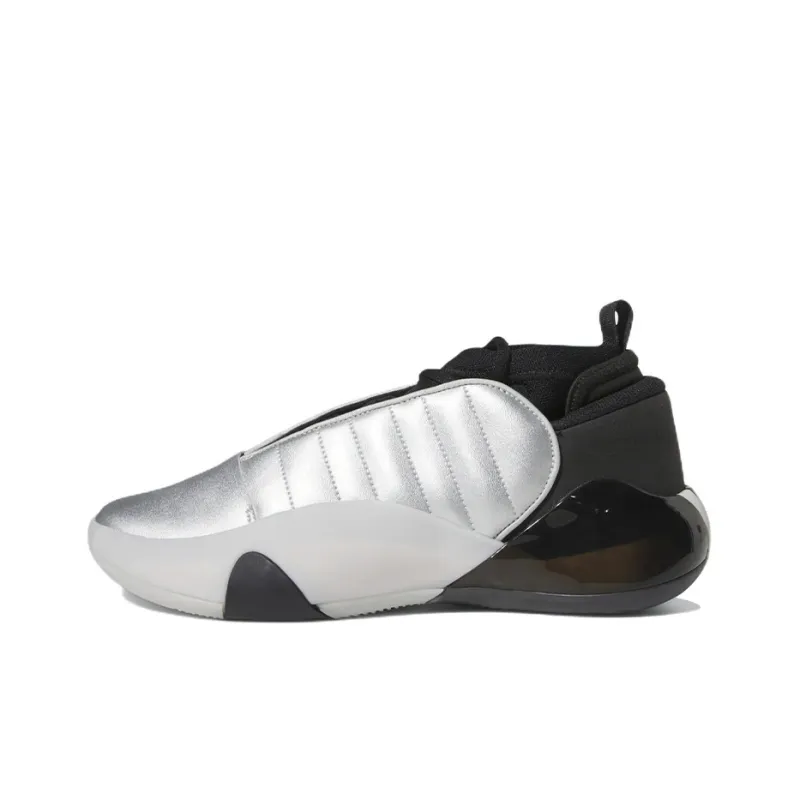 Adidas Harden Volume 7 Basketball Shoes 'Silver Metallic / Black'-0